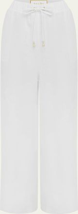 Aqua Blu Australia Linen Resort Pants