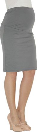 YESET Pregnancy Maternity Skirt Maternity Skirt Midi Pencil Skirt - Grey Light, L-XL
