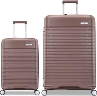 Samsonite Elevation Plus Global Carry On & Large Spinner 2-Piece Set in Chocolate Mauve at Nordstrom