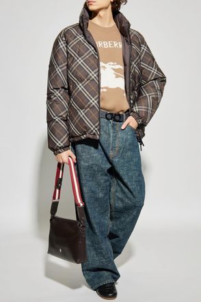 Burberry Reversible Down Jacket, Mens, Brown