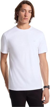 Michael Kors Casual T-Shirt - Heren - T-shirts - Wit - 2XL - Katoen - Tops