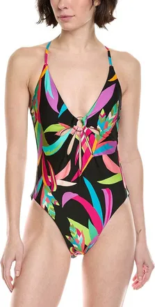 Trina Turk Birds Of Paradise One-Piece