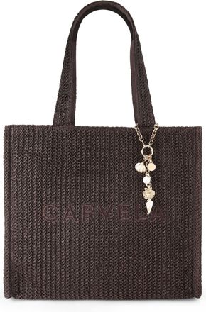 Carvela Womens Florentina Shopper Bag - Brown Fabric - One Size