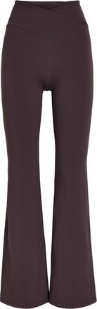 Tala Dayflex Flare Stretch-jersey Leggings - Brown - XL (UK16 / XL)