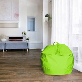 Talamo Italia Dmora Puf Elegante, Color Verde, Medidas 65 X 50 X 65 Cm, Con Embalaje Reforzado