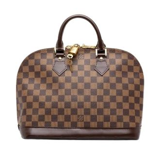 Louis Vuitton Pre-owned Alma PM - Dames - Pre-owned - Bruin - Maat: ONE Size Zijde