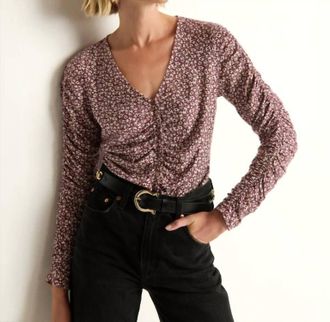 Nation Ltd Colette Tee In Winter Floral