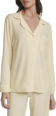 Eberjey Gisele Long Pajamas in Buttercream/ivory at Nordstrom, Size X-Small
