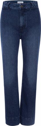 Frame Denim Womens Braided Crop Mini Boot Jean In Istanbul