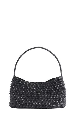 Dragon Diffusion Basil Cactus Weave Shoulder Tote with Sculptural Texture