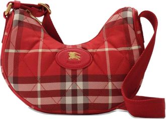 Burberry Borsa a tracolla Horseshoe - Rosso