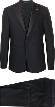 Tagliatore Blauw - Heren - Business pakken - Blauw - M - Wol - Kostuums