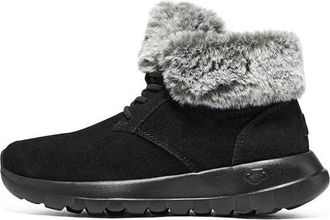 Skechers (WMNS) Skechers On-the-Go Joy Boots Black Grey 144042-BKGY