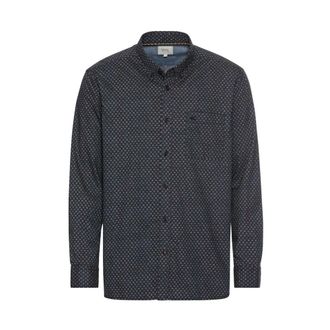 Camel Active Heren, Overhemden, Blauw, Maat: L