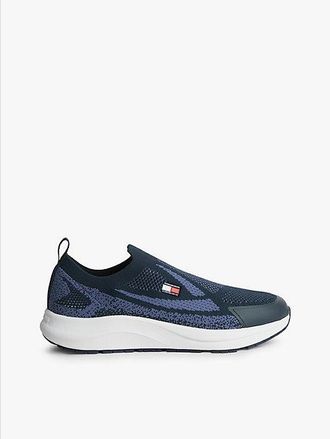 Tommy Hilfiger Logo Knit Pull-On Trainers