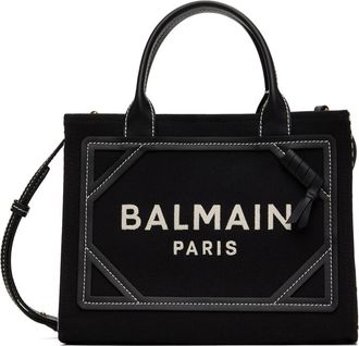 トートバッグ BALMAIN FW25 'Shuffle' mini handbag (FN1DP017TRBO GWN) Shuffle Mini bag in raffia - Women | BALMAIN