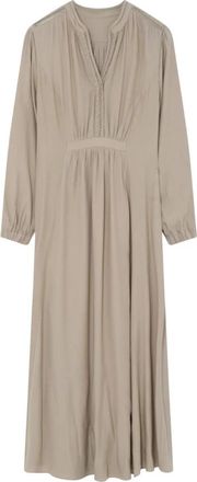 Gustav Maxi Jurk - Dames - Maxi kleedjes - Beige - M - Kleedjes