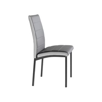 Pondecor Interiorismo Set 4 sillas amelia gris