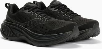 Saucony Mens Saucony Hurricane 25 Mens Triple Black Trainers - Size: UK 11 / eu 46.5 / us 12