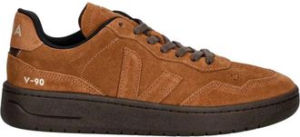 Veja V-90 Suede - Dames - Schoenen - Bruin - Maat: 36 EU Su&egrave;de