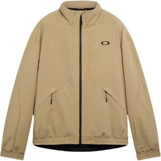 Oakley Channel Jacket - Heren - Zomerjassen - Beige - M - Leer - Jassen