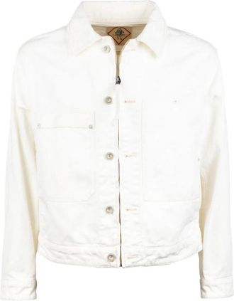 C.P. Company Kort Jasje - Heren - Spijkerjassen - Wit - L - Denim - Jassen