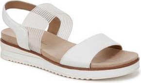 Life Stride Zing Slingback Sandal in White at Nordstrom Rack, Size 7.5