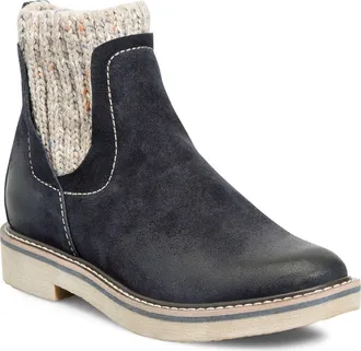 COMFORTIVA Rawnie Bootie in Blue Suede at Nordstrom Rack, Size 9.5