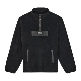 Deus Discovery Sherpa Fleece - Heren - Sweatshirts - Zwart - XS - Katoen - Hoodies & sweatvesten