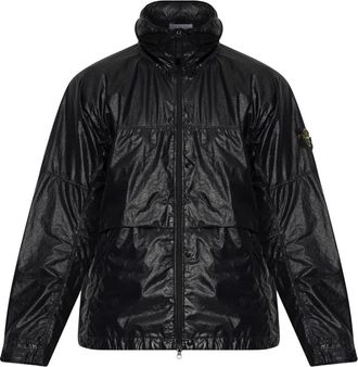 Stone Island Heren, Jassen, Zwart, Maat: XL Polyamide