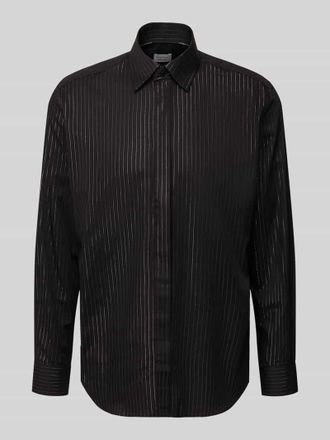 Eterna Modern Fit Business-Hemd mit Knopfleiste in Black, Gr&ouml;&szlig;e 41