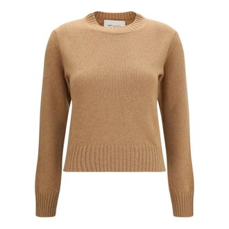 Ami Ami de Coeur Trui - Dames - Truien - Bruin - Maat: L Kasjmier
