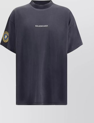 Balenciaga cotton oversized short-sleeve t-shirt