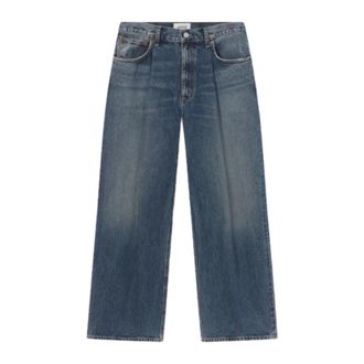 A Gold E Straight Fit Jeans, male, Blue, W34, Brenton Arcadia Denim Trousers