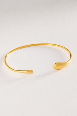 Chan Luu Diamond Serpentine Cuff Bracelet