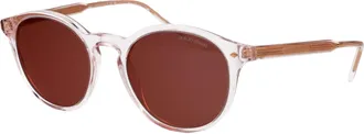Giorgio Armani Mens Sunglasses 0ar8211 Transparent Pink Acetate