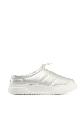 J/Slides Coco Slip On Sneaker in Silver at Nordstrom, Size 5.5