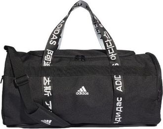 adidas 4Athlts Duffel Bag - Medium Black White FJ9352