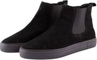 Shepherd of Sweden Mens Karl Ankle Boots In Black