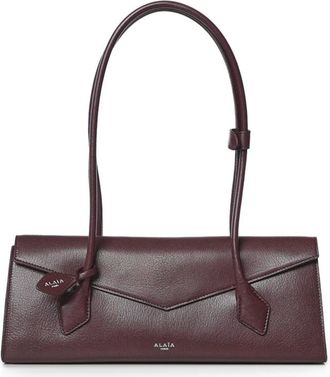 Alaia Le Teckel Flap Schoudertas - Dames - Tassen - Bruin - Maat: ONE Size Zijde