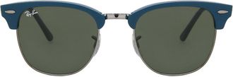 Ray-Ban RB3016 Clubmaster Asian Fit 138931 Mens Sunglasses Black Size 51