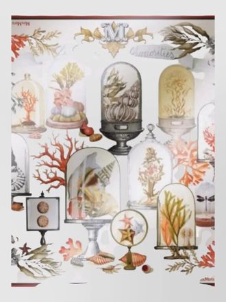 Max Mara silk printed scarf
