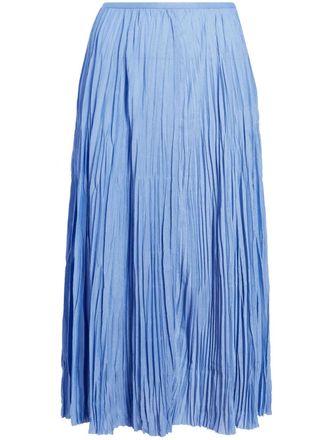 Proenza Schouler Rosalyn midi-rok - Blauw