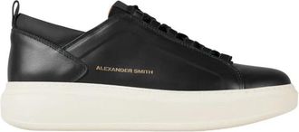 Alexander Smith Wembley Sneakers - Heren - Sneakers - Zwart - 41 EU - Leer - Schoenen