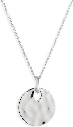 Monica Vinader Ziggy Pendant Necklace in Sterling Silver at Nordstrom