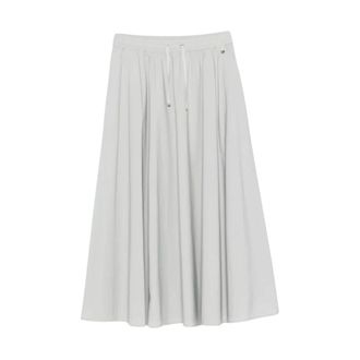 Herno Falda Gris Hielo Cintura Elastica - Skirts - Mujer - Gris - XL