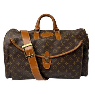 Louis Vuitton Brown Leather Pvc Boston Bag (Pre-Owned)