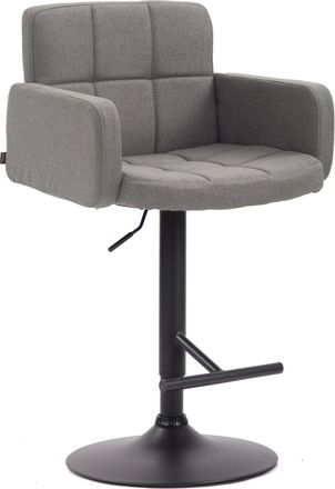 Clp Clp - Taburete Los Angeles En Tela Gris Negro