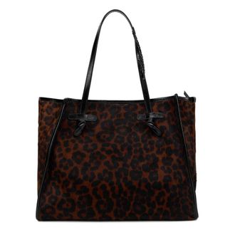 Gianni Chiarini Dames, Tassen, Bruin, Maat: ONE Size Leer