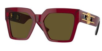 Versace VE4458 543073 Womens Sunglasses Burgundy Size 54